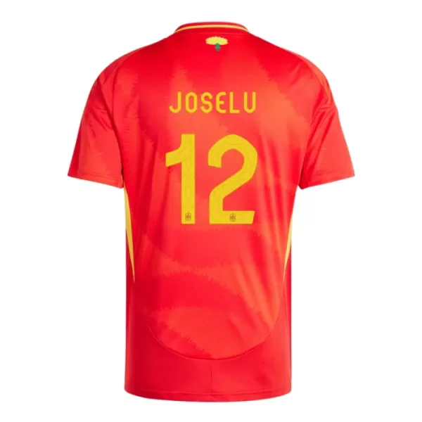 Maillot De Foot Espagne Joselu 12 Domicile Euro 2024