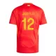 Maillot De Foot Espagne Joselu 12 Domicile Euro 2024