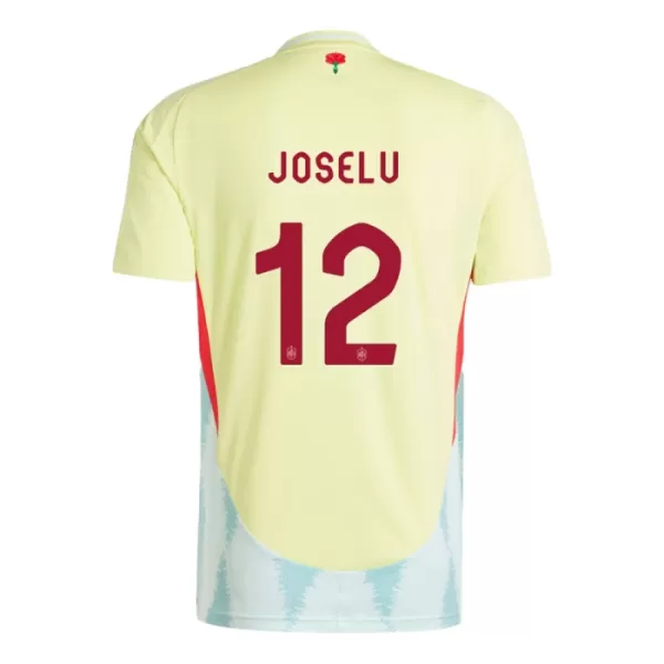 Maillot De Foot Espagne Joselu 12 Extérieur Euro 2024