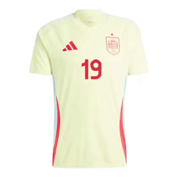 Maillot De Foot Espagne Lamine Yamal 19 Extérieur Euro 2024