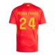 Maillot De Foot Espagne Pedro Porro 24 Domicile Euro 2024