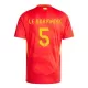 Maillot De Foot Espagne Robin Le Normand 5 Domicile Euro 2024