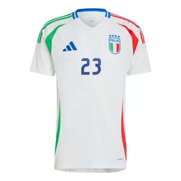 Maillot De Foot Italie Alessandro Bastoni 23 Extérieur Euro 2024