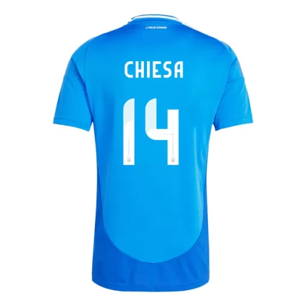 Maillot De Foot Italie Federico Chiesa 14 Domicile Euro 2024