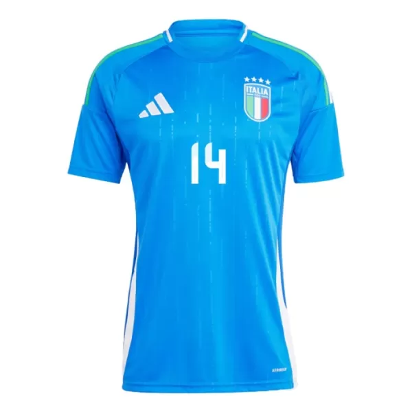 Maillot De Foot Italie Federico Chiesa 14 Domicile Euro 2024