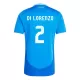 Maillot De Foot Italie Giovanni Di Lorenzo 2 Domicile Euro 2024