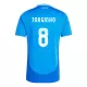 Maillot De Foot Italie Jorginho 8 Domicile Euro 2024