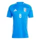 Maillot De Foot Italie Jorginho 8 Domicile Euro 2024