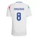 Maillot De Foot Italie Jorginho 8 Extérieur Euro 2024