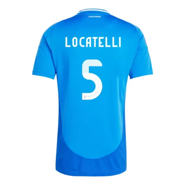 Maillot De Foot Italie Manuel Locatelli 5 Domicile Euro 2024