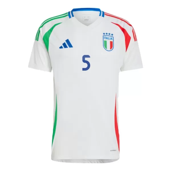 Maillot De Foot Italie Manuel Locatelli 5 Extérieur Euro 2024