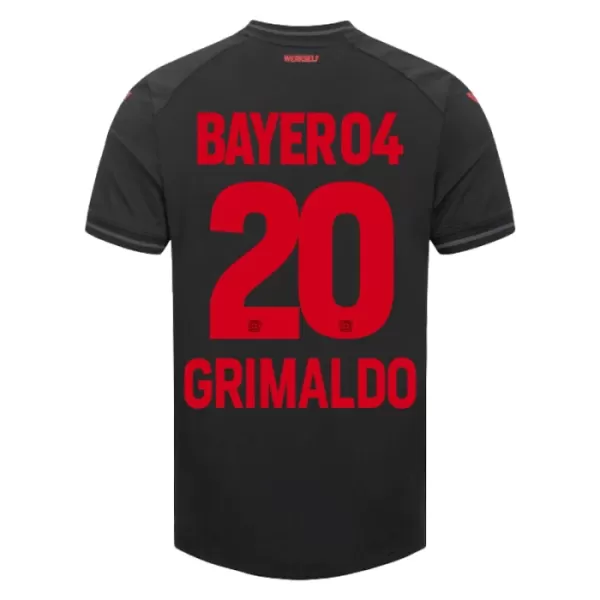 Maillot De Foot Bayer 04 Leverkusen Alejandro Grimaldo 20 Domicile 23/24