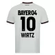 Maillot De Foot Bayer 04 Leverkusen Florian Wirtz 10 Extérieur 23/24