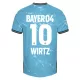 Maillot De Foot Bayer 04 Leverkusen Florian Wirtz 10 Third 23/24