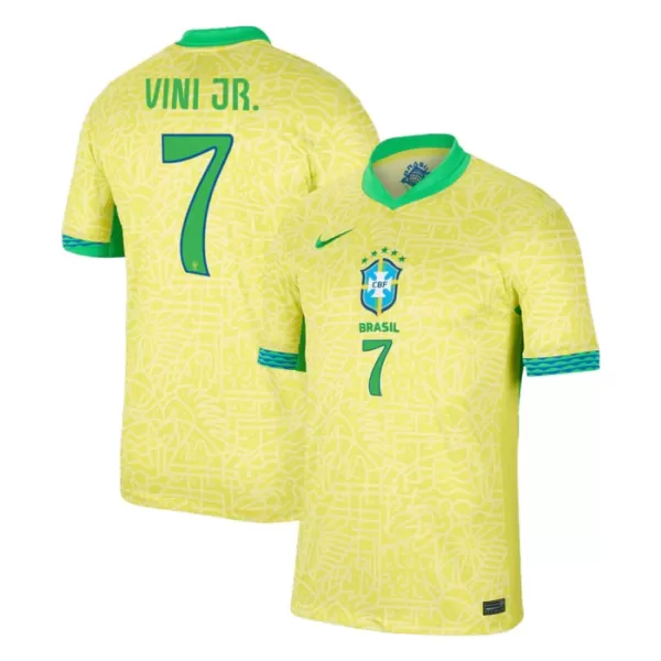 Maillot De Foot Brésil Vinicius Junior 7 Domicile 2024