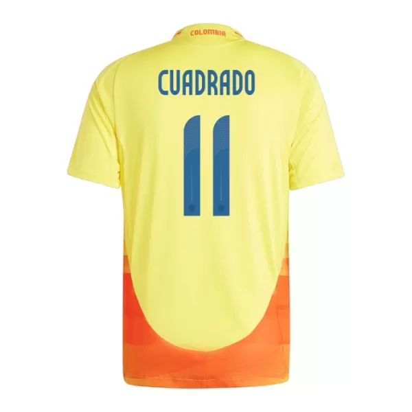 Maillot De Foot Colombie Juan Cuadrado 11 Domicile 2024