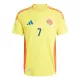 Maillot De Foot Colombie Luis Díaz 7 Domicile 2024