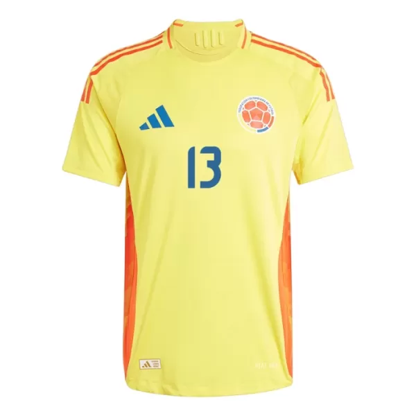 Maillot De Foot Colombie Yerry Mina 13 Domicile 2024