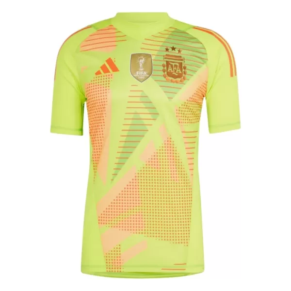 Maillot De Foot Gardien Argentine 2024 Jaune