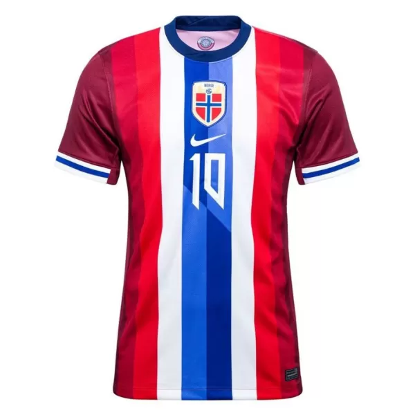 Maillot De Foot Norvège Martin Ødegaard 10 Domicile 2024