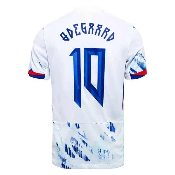 Maillot De Foot Norvège Martin Ødegaard 10 Extérieur 2024