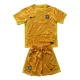 Kit De Football Gardien Pays-Bas Enfant Euro 2024 Jaune