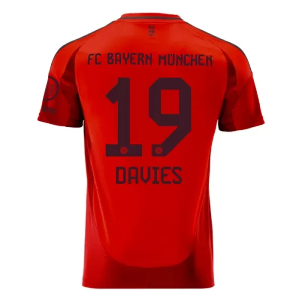 Kit De Football FC Bayern Munich Alphonso Davies 19 Enfant Domicile 24/25