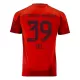 Maillot De Foot FC Bayern Munich Mathys Tel 39 Domicile 24/25