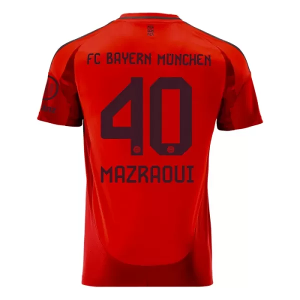 Maillot De Foot FC Bayern Munich Noussair Mazraoui 40 Domicile 24/25