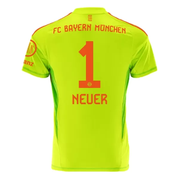 Maillot De Foot Gardien FC Bayern Munich Manuel Neuer 1 Domicile 24/25