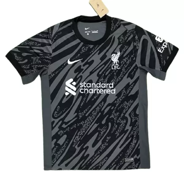 Maillot De Foot Gardien Liverpool 24/25 Noir