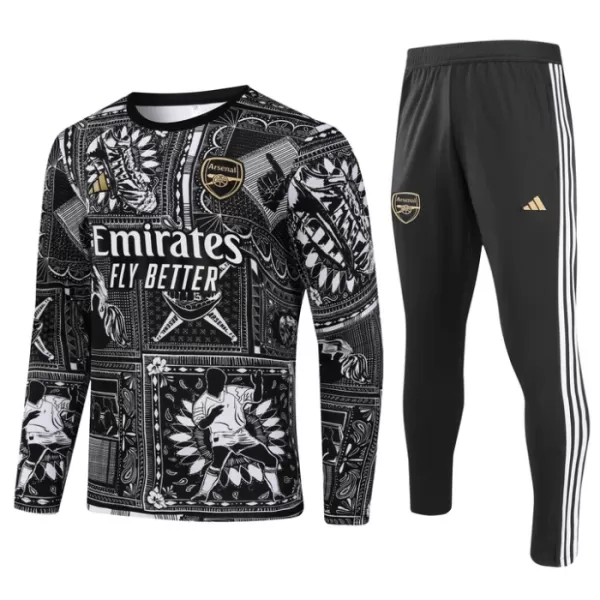 Arsenal Enfant Kit de Sweat-shirt d’entraînement 24/25 Noir