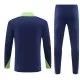 Brésil Enfant Kit de Sweat-shirt d’entraînement 24/25 Navy