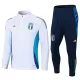 Italie Enfant Kit de Sweat-shirt d’entraînement 24/25 Blanc