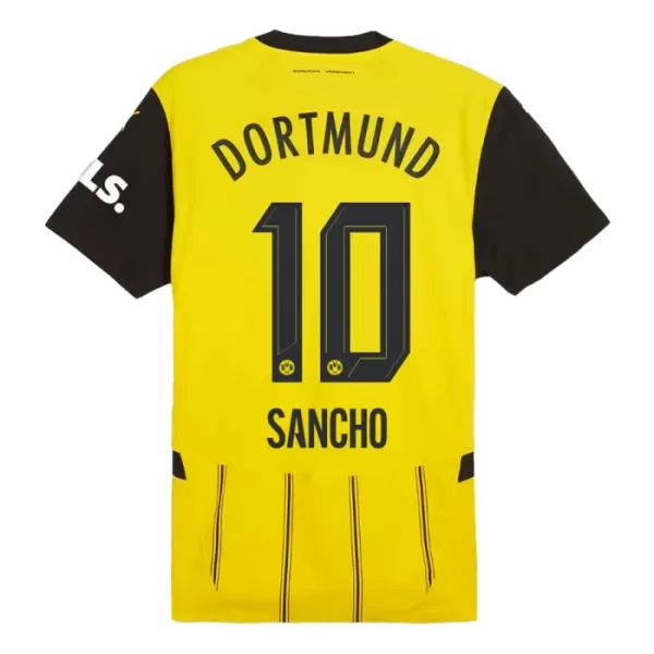 Kit De Football Borussia Dortmund Jadon Sancho 10 Enfant Domicile 24/25