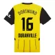 Maillot De Foot Borussia Dortmund Duranville 16 Domicile 24/25