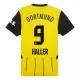 Maillot De Foot Borussia Dortmund Haller 9 Domicile 24/25