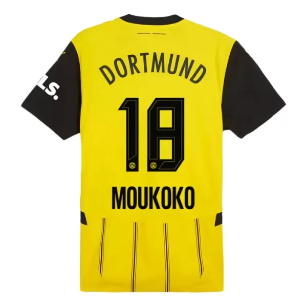 Maillot De Foot Borussia Dortmund Moukoko 18 Domicile 24/25