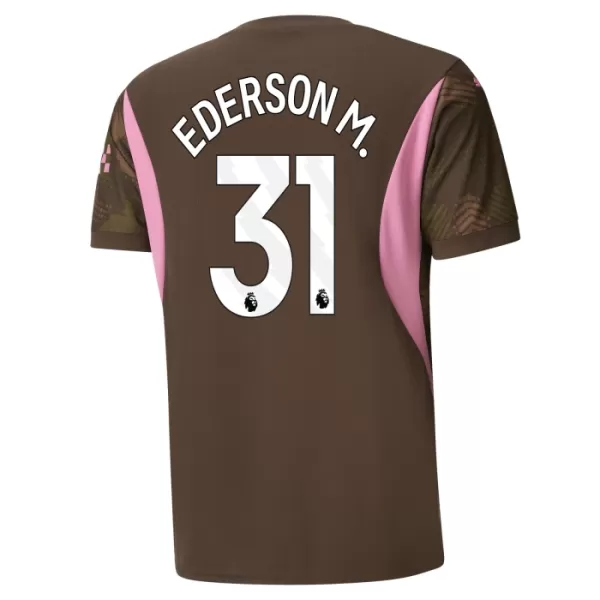 Kit De Football Gardien Manchester City Ederson Moraes 31 Enfant Domicile 24/25