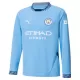 Kit De Football Manchester City Enfant Domicile 24/25 Manches Longues