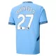 Kit De Football Manchester City Matheus Nunes 27 Enfant Domicile 24/25