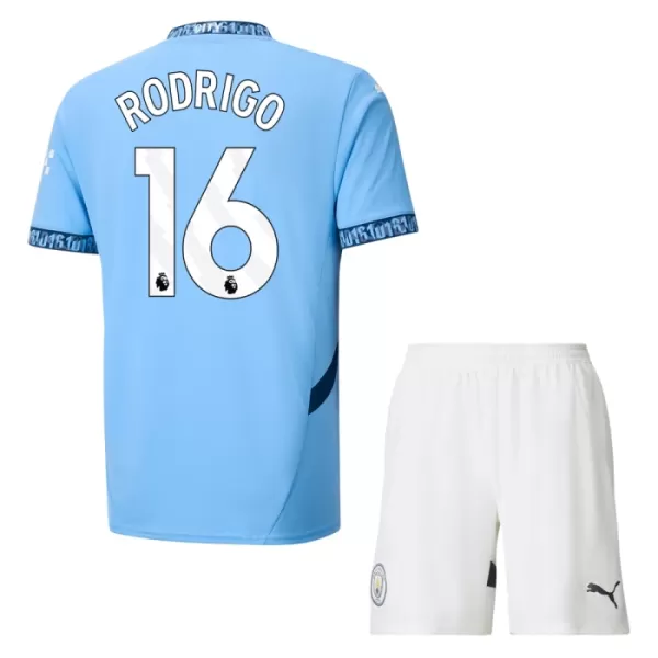 Kit De Football Manchester City Rodrigo Hernández 16 Enfant Domicile 24/25