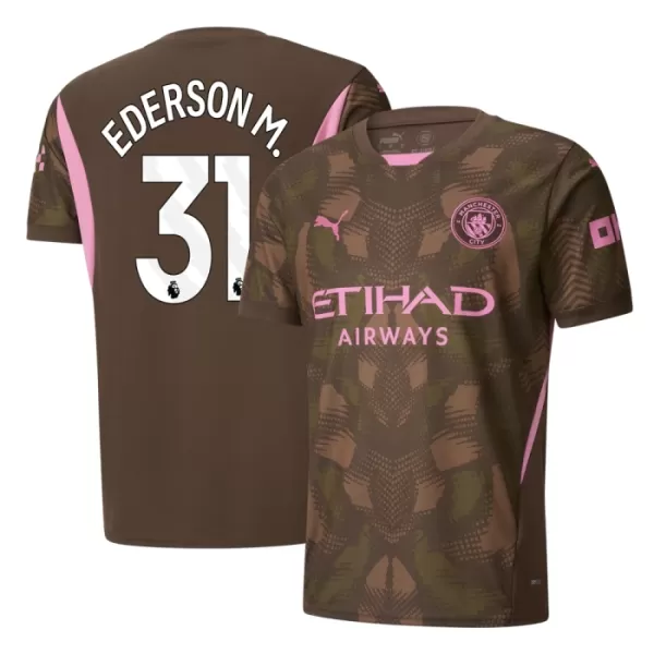 Maillot De Foot Gardien Manchester City Ederson Moraes 31 Domicile 24/25