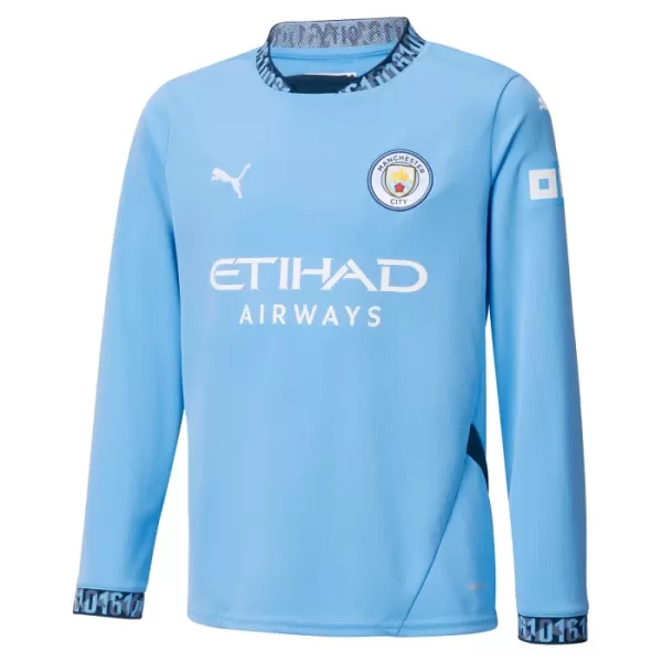 Maillot De Foot Manchester City Champions 24 Domicile 24/25 Manches Longues