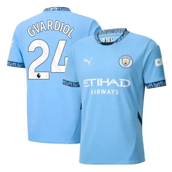 Maillot De Foot Manchester City Josko Gvardiol 24 Domicile 24/25