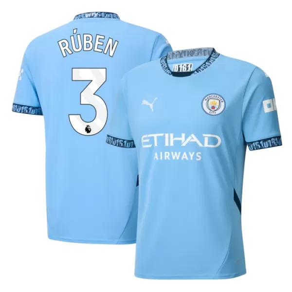 Maillot De Foot Manchester City Rúben Dias 3 Domicile 24/25