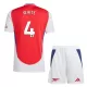 Kit De Football Arsenal Ben White 4 Enfant Domicile 24/25