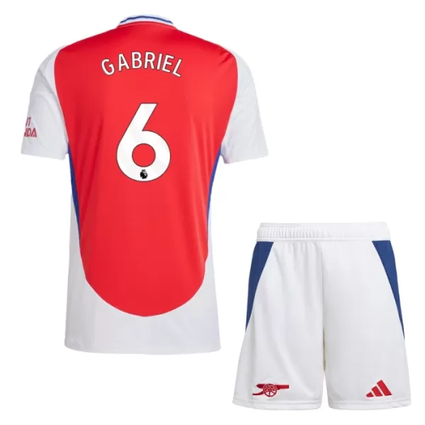 Kit De Football Arsenal Gabriel 6 Enfant Domicile 24/25