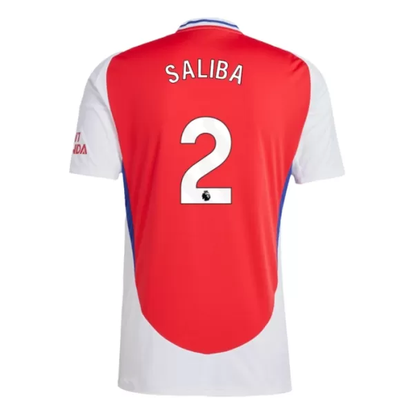 Kit De Football Arsenal Saliba 2 Enfant Domicile 24/25