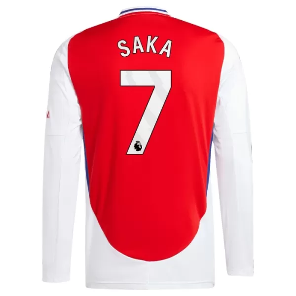 Maillot De Foot Arsenal Bukayo Saka 7 Domicile 24/25 Manches Longues